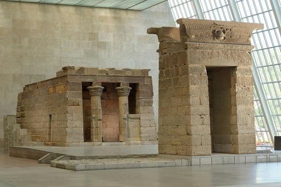 The Temple of Dendur at The Met Fifth Avenue