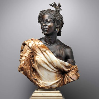 Charles Cordier's sculpture "Woman from the French Colonies"