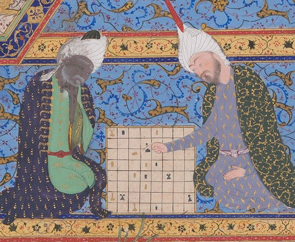 Detail of a Folio from a Shahnama