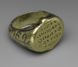 Signet Ring of John, Imperial Spatharios