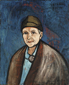 Picabia - Gertrude Stein