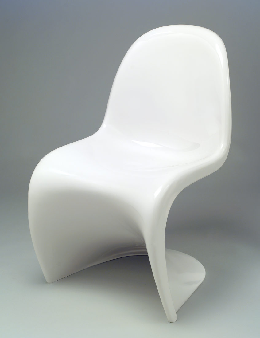 stacking side chair verner panton 1986 425 work of art