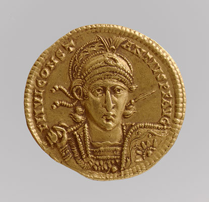 Gold Solidus of Constantine II