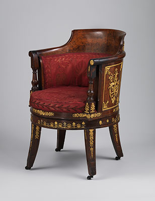 Empire Style 1800 1815 Essay Heilbrunn Timeline Of Art History Desk Chair Fauteuil De Bureau