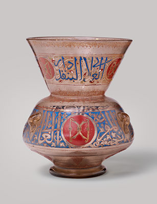 Mosque lamp for the Mausoleum of Amir Aydakin al AlaI al-Bunduqdar