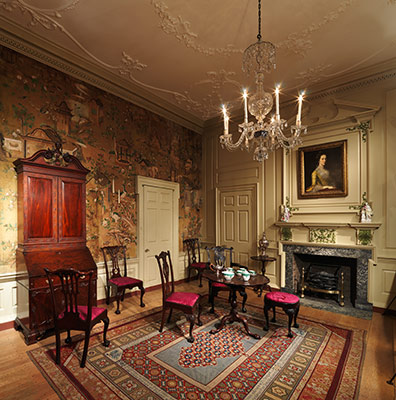 American Georgian Interiors Mid Eighteenth Century Period