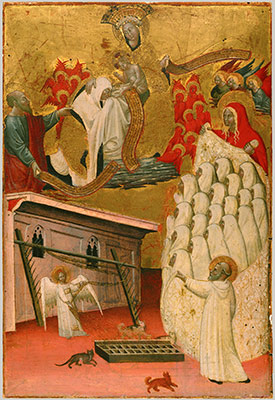 Santa Francesca Romana Clothed by the Virgin