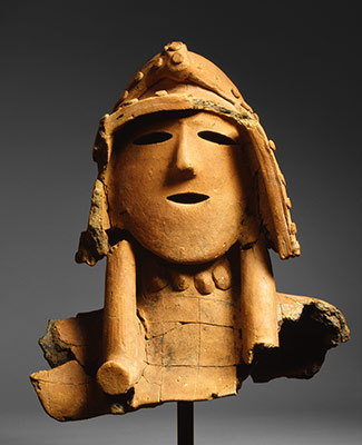 Haniwa (Hollow Clay Sculpture) of a Warrior