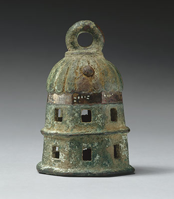 Bell inscribed with the Urartian royal name Argishti