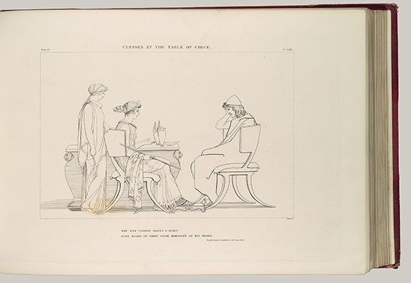 Ulysses at the Table of Circe (The Odyssey of Homer)