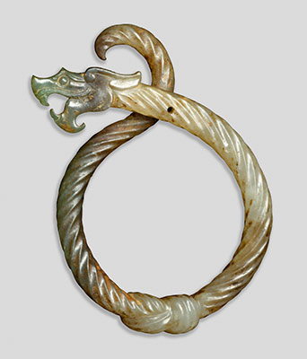 Knotted Dragon Pendant