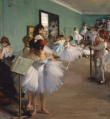 Edgar degas essay background