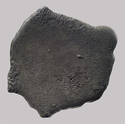 Ingot with Hittite hieroglyphs