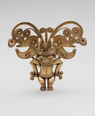 Masked Figure Pendant