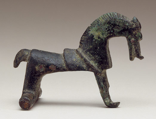 Horse-Shaped Brooch