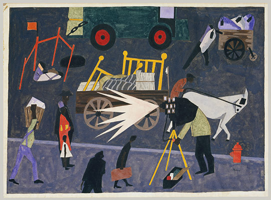 The Work And Paintings Of Jacob Lawrence