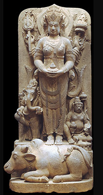 Posthumous Portrait of a Queen as Parvati