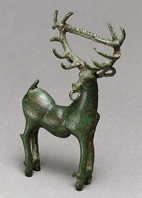 Brooch in the form of a stag