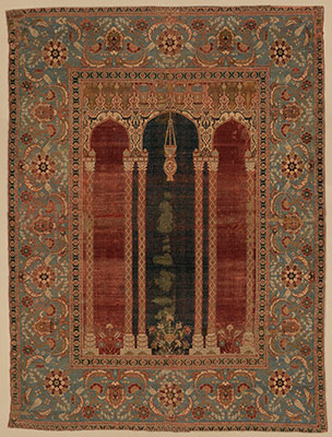 Carpet with Triple-arch Design