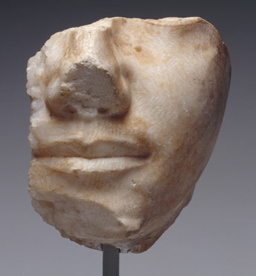 Fragmentary face of King Khafre