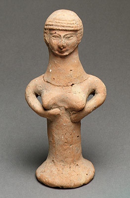 Nude female figure