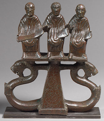 Chariot Mount with Three Figures