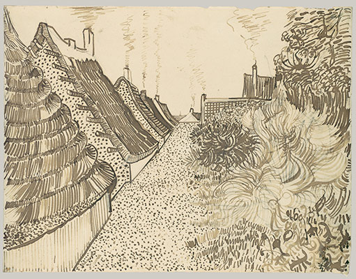 pen and ink by Van Gogh