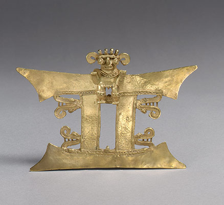 Bat-Nosed Figure Pendant