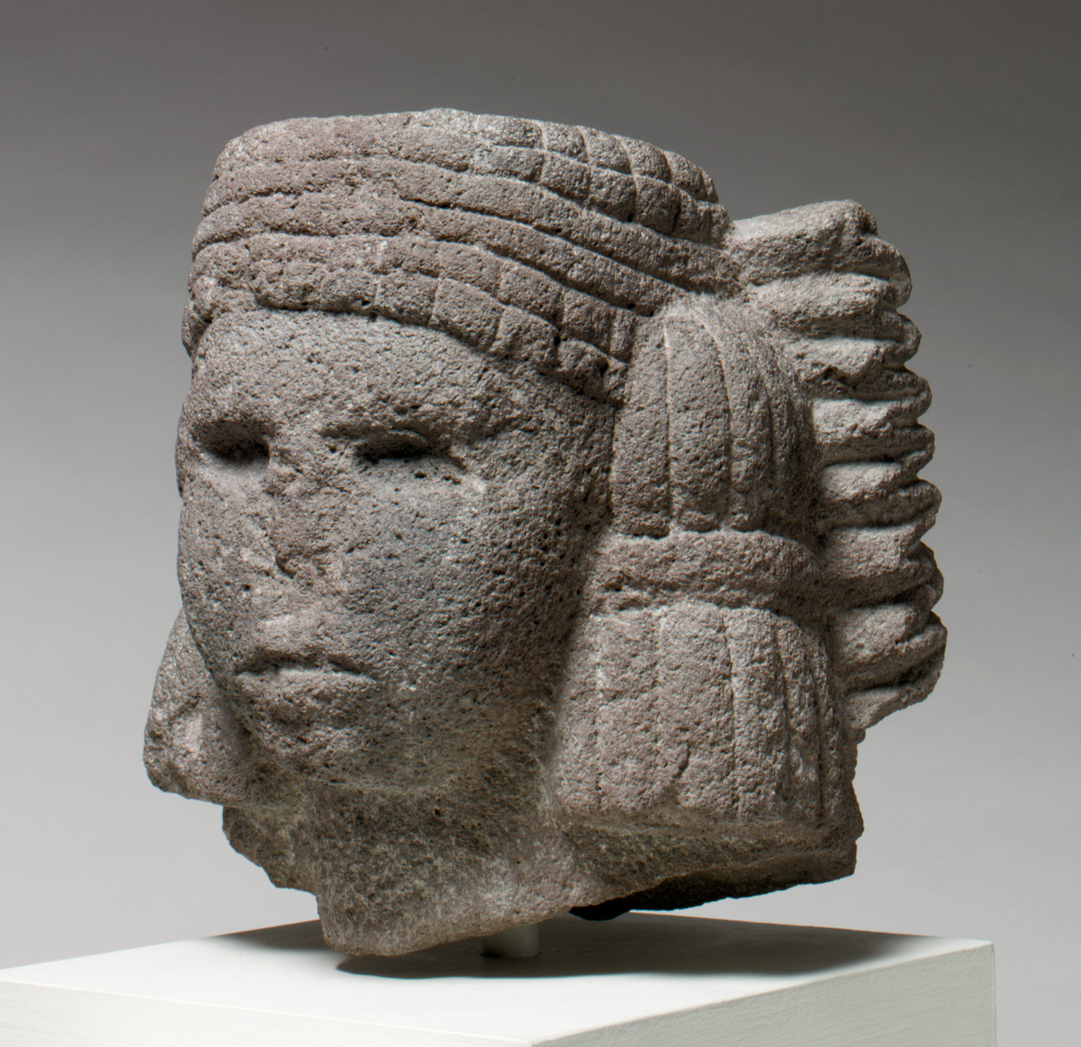 Head of a Water Deity (Chalchiuhtlicue)