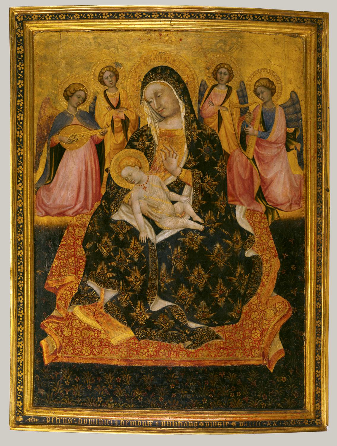 Italian Renaissance Frames Essay Heilbrunn Timeline Of Art Madonna And Child With Angels