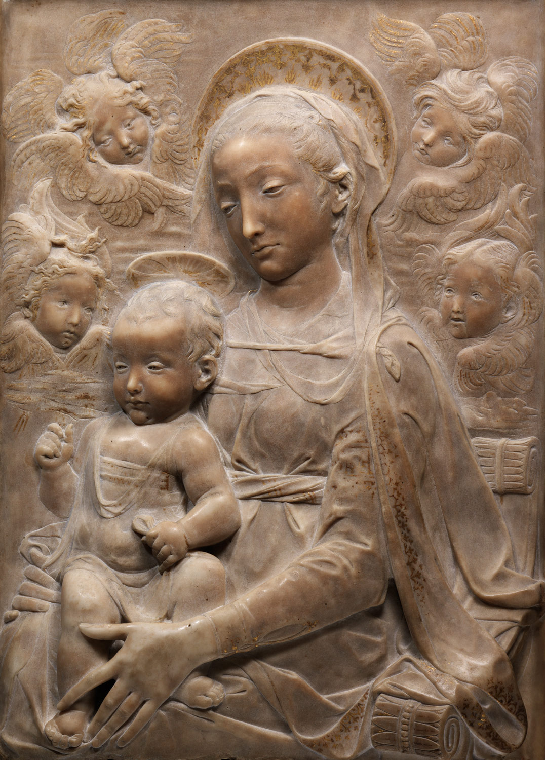 Madonna and Child with Angels