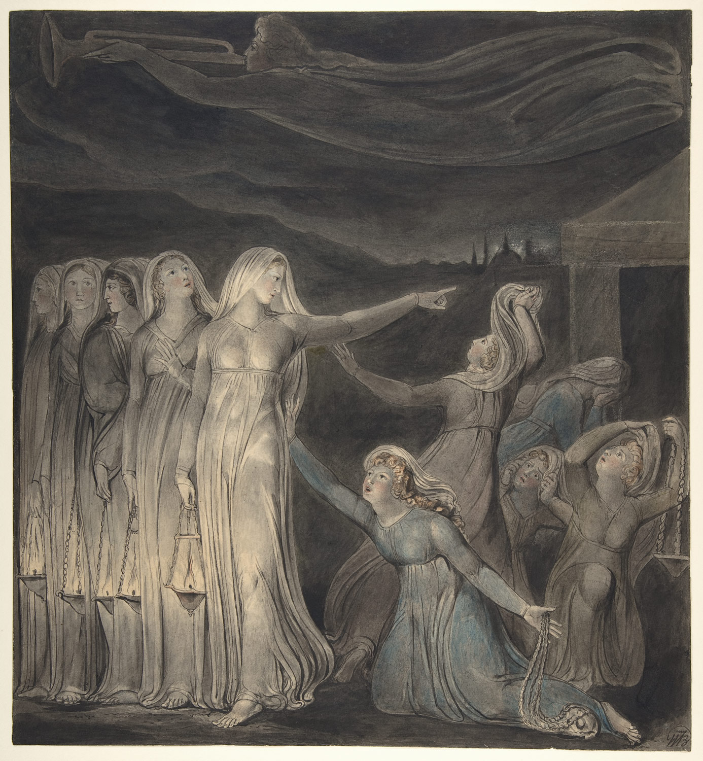 the parable of the wise and foolish virgins william blake 14 81