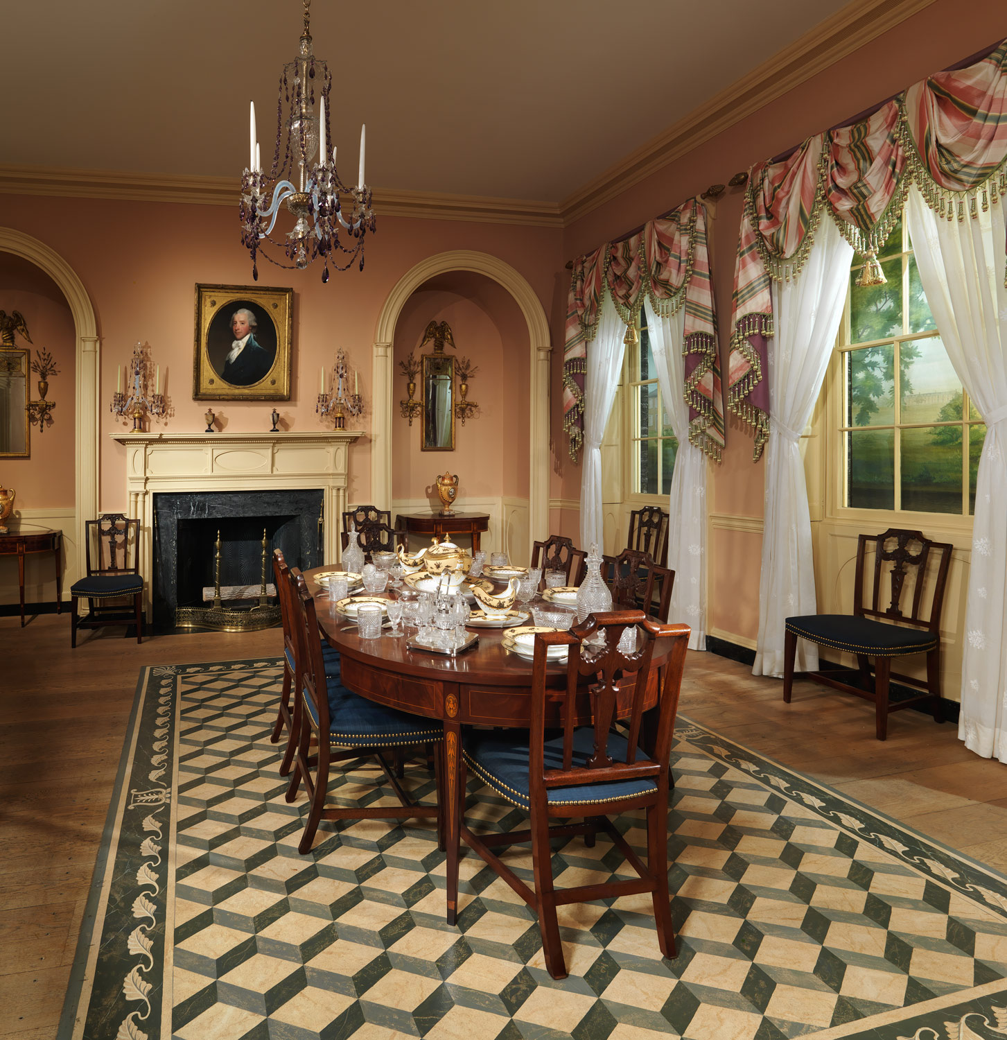 Mantel from Drawing Room of the Craig House, Baltimore 