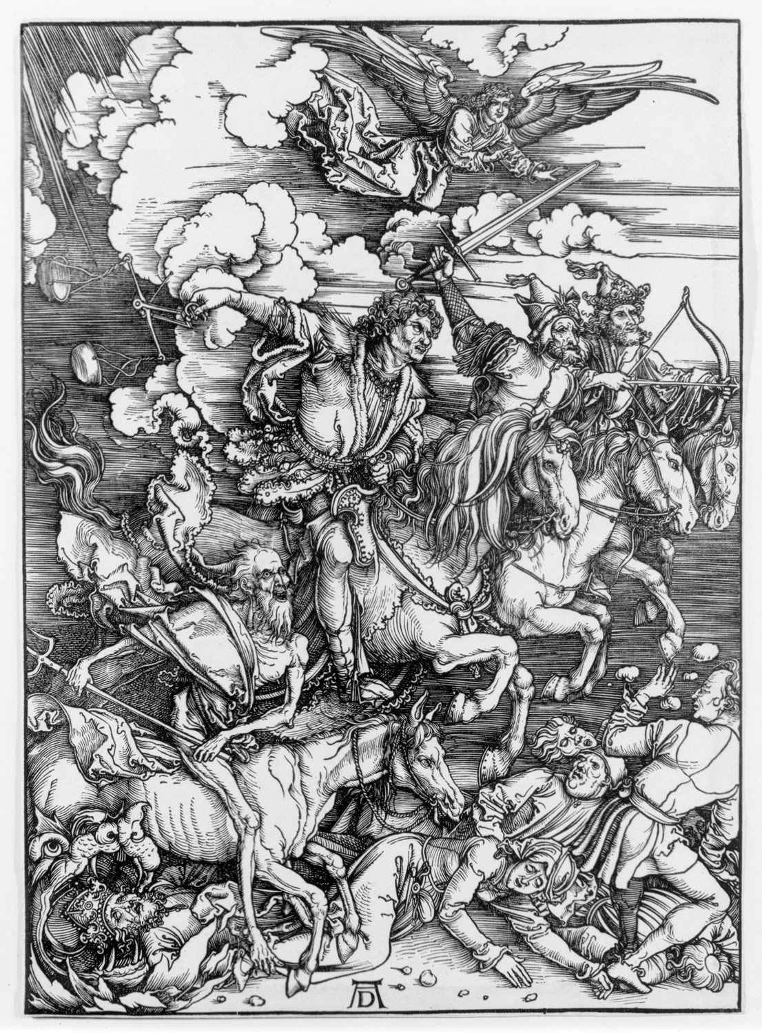 Image result for durer four horsemen