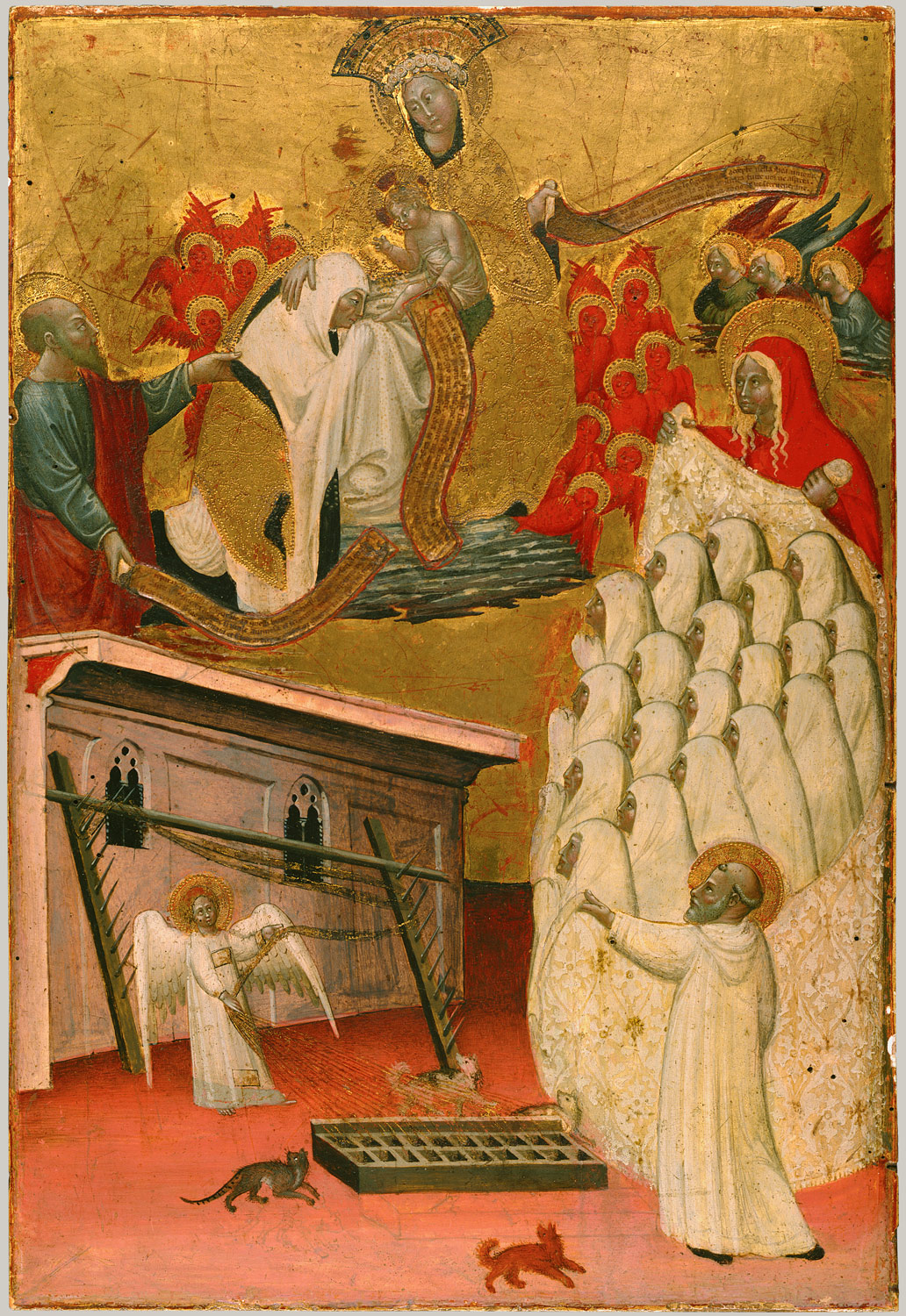 Santa Francesca Romana Clothed by the Virgin