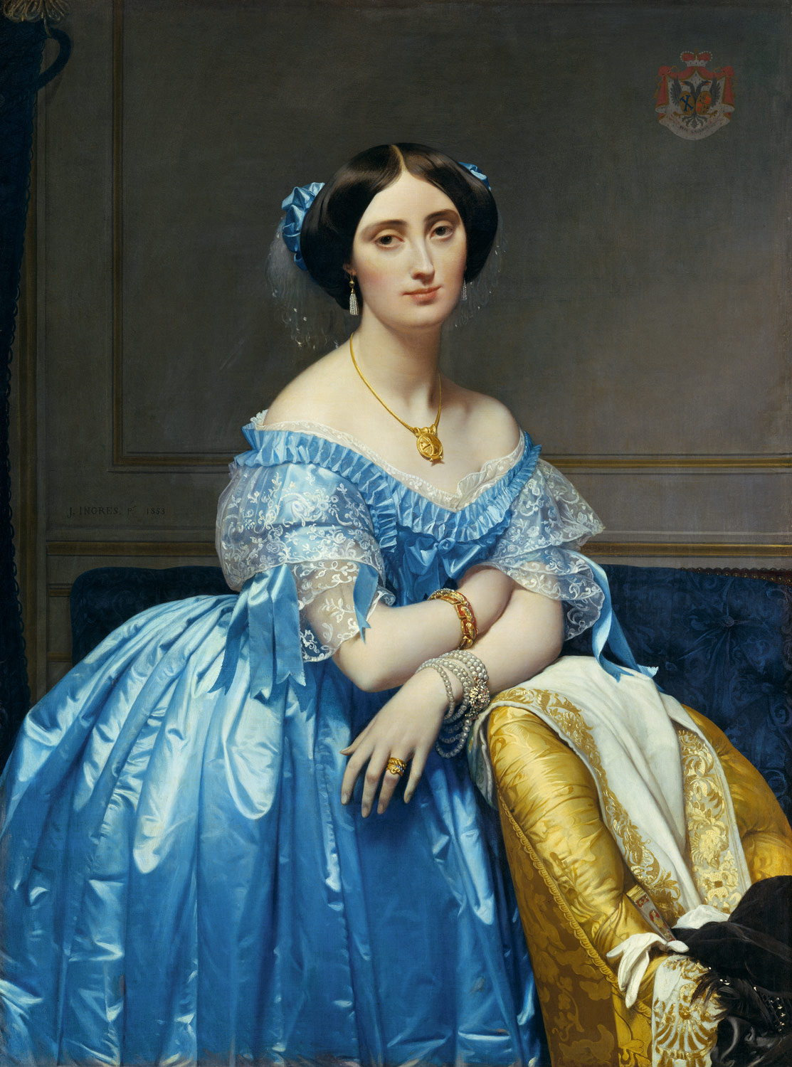 Joséphine-Éléonore-Marie-Pauline de Galard de Brassac de Béarn (1825–1860), Princesse de Broglie