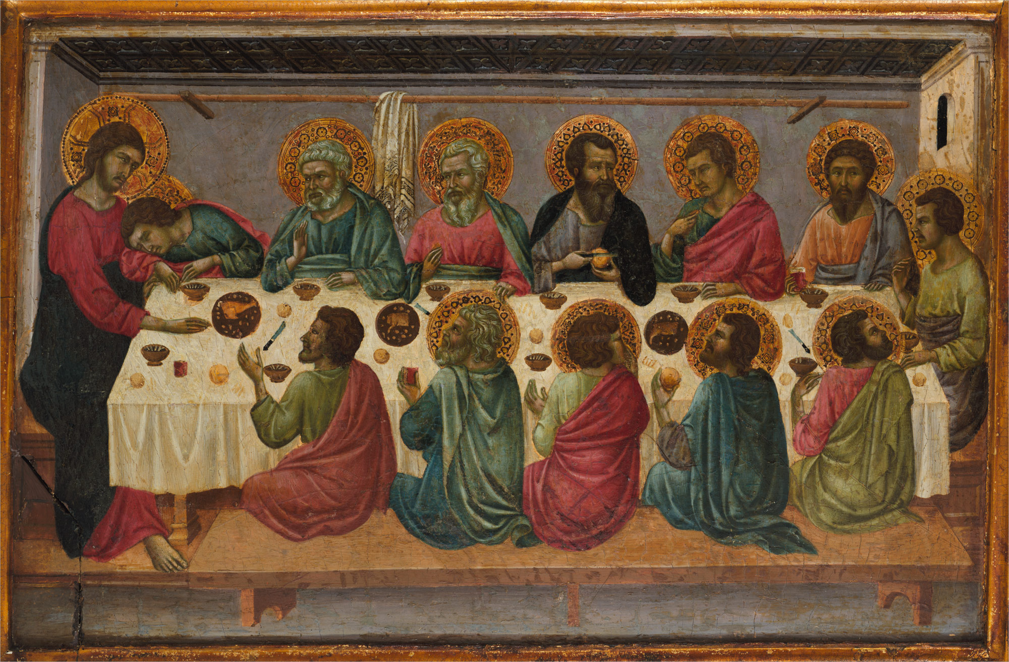 the last supper ugolino da siena 1975 1 7 work of art
