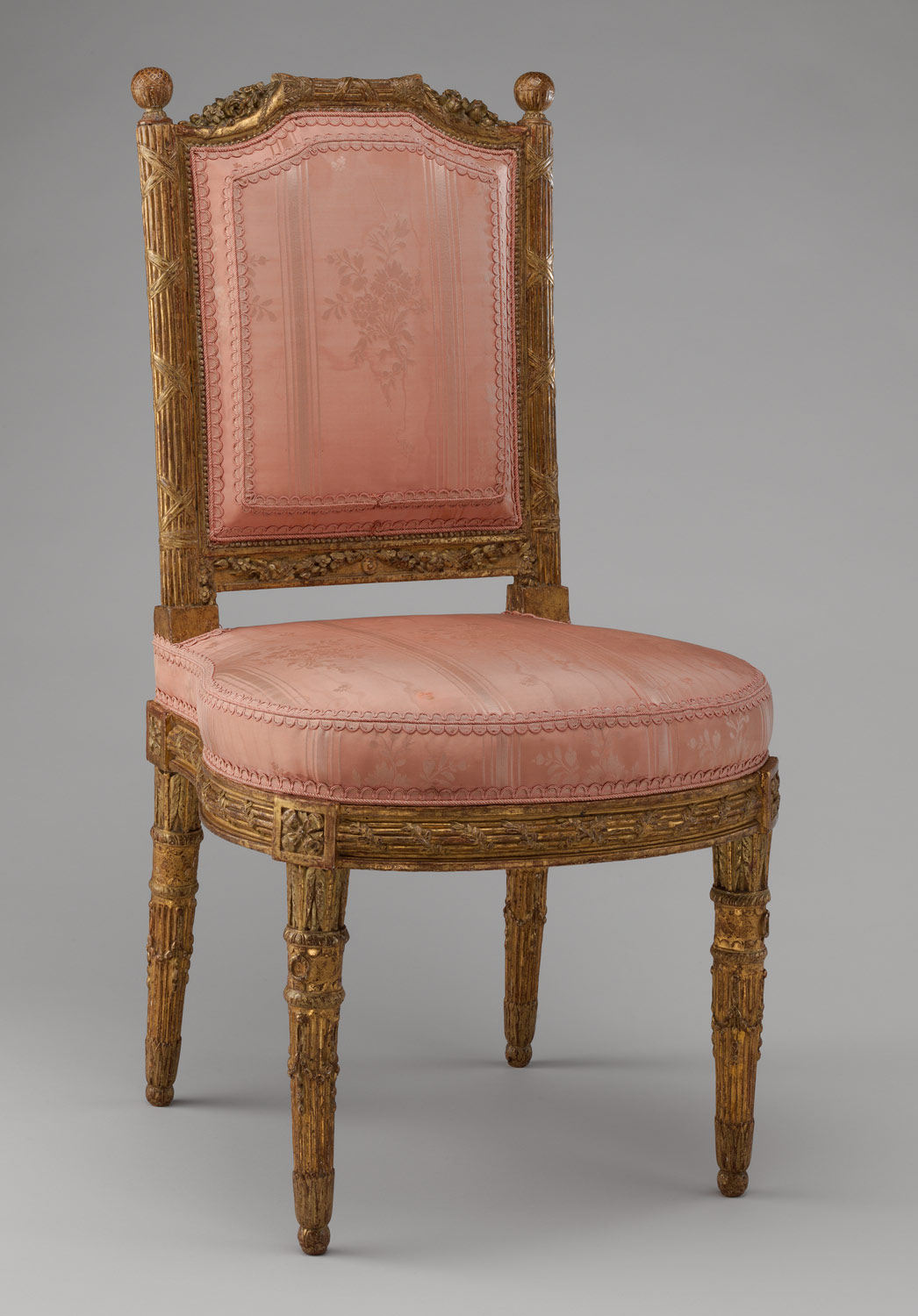 The Golden Age Of French Furniture In Eighth Century Essay Side Chair Chais à La Reine One Of A Pair