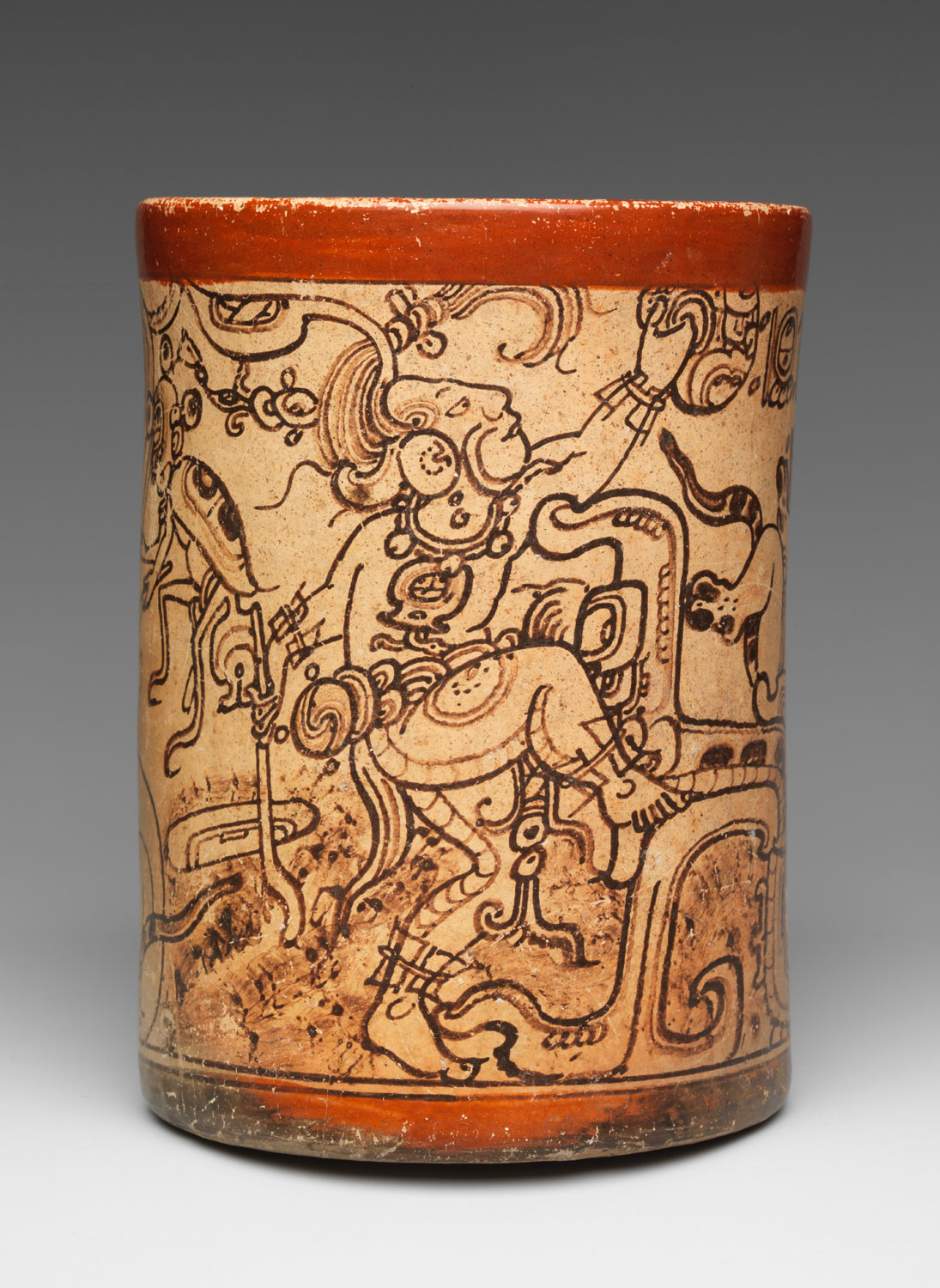 Vessel, Mythological Scene, 				,Ceramics-Containers