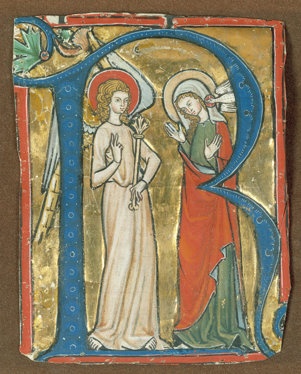 illuminated letter r