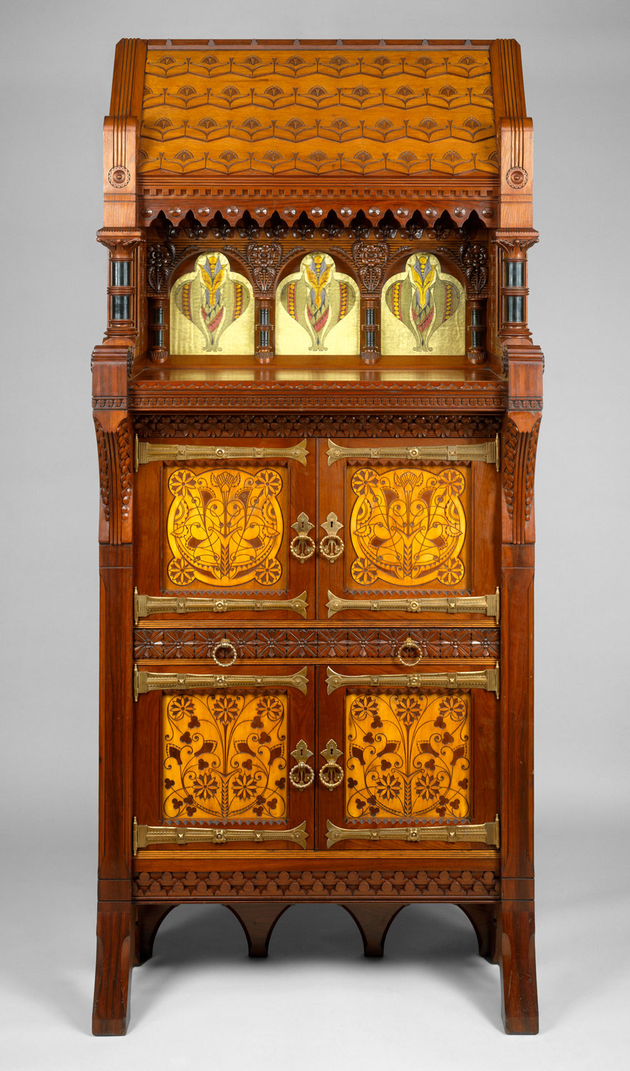 American Revival Styles 1840 76 Essay Heilbrunn Timeline Of Art Desk Cabinet