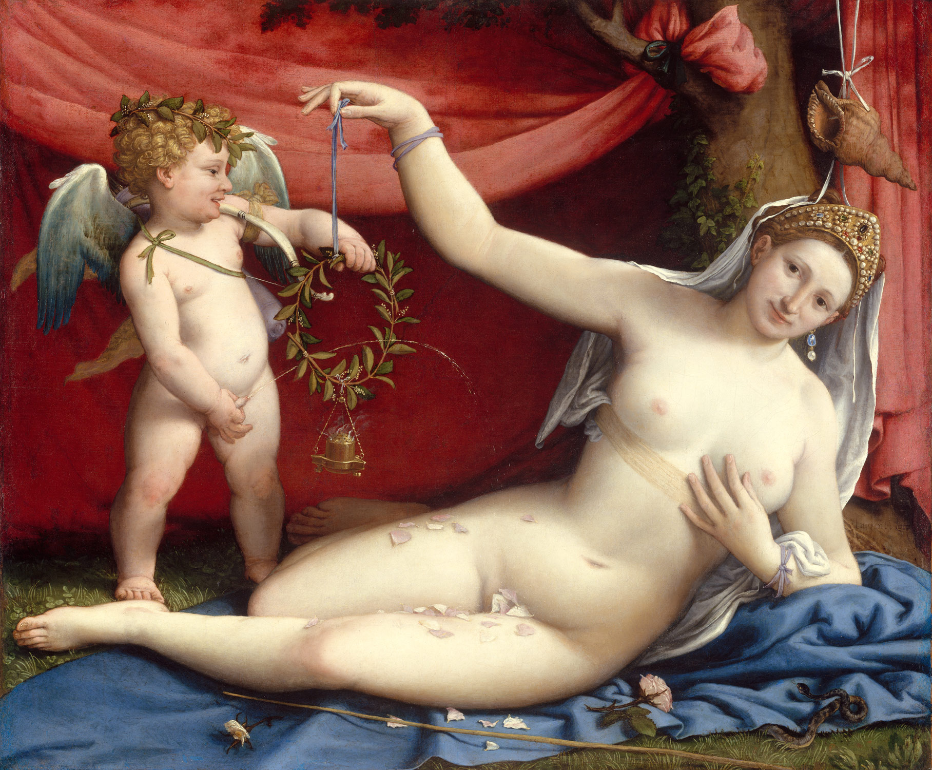 Venus and Cupid