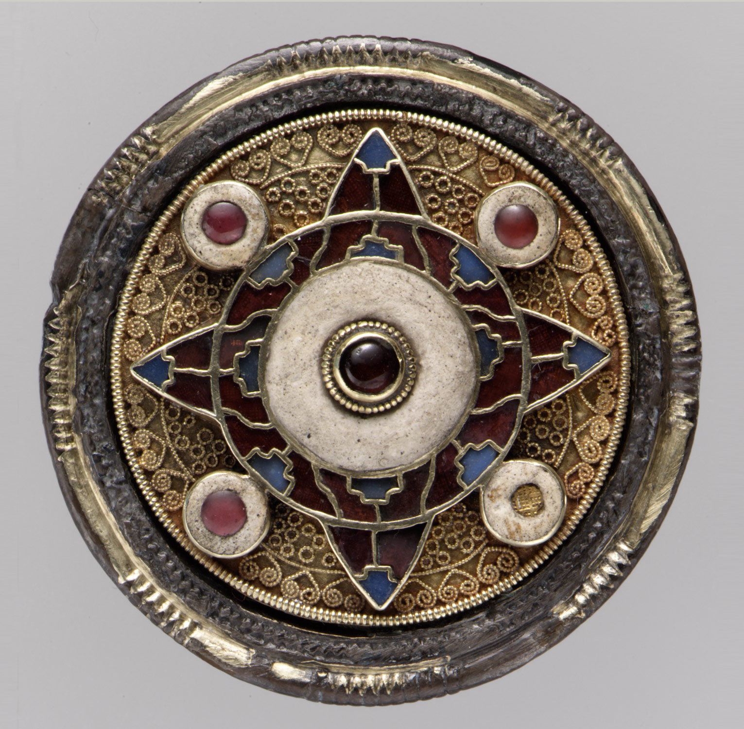 Disk Brooch