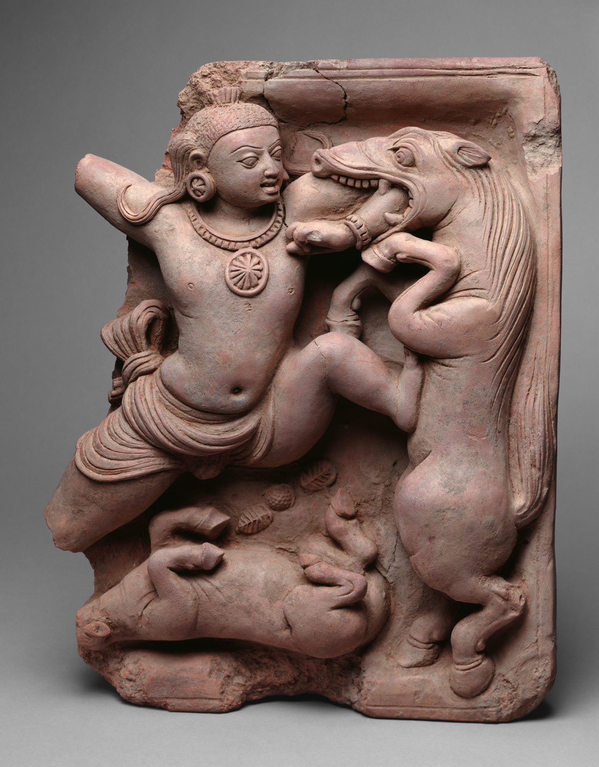 Krishna Killing the Horse Demon Keshi