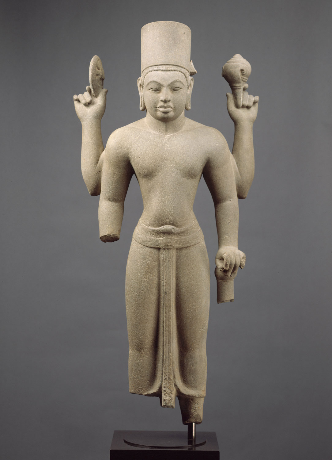 Standing four-armed Vishnu