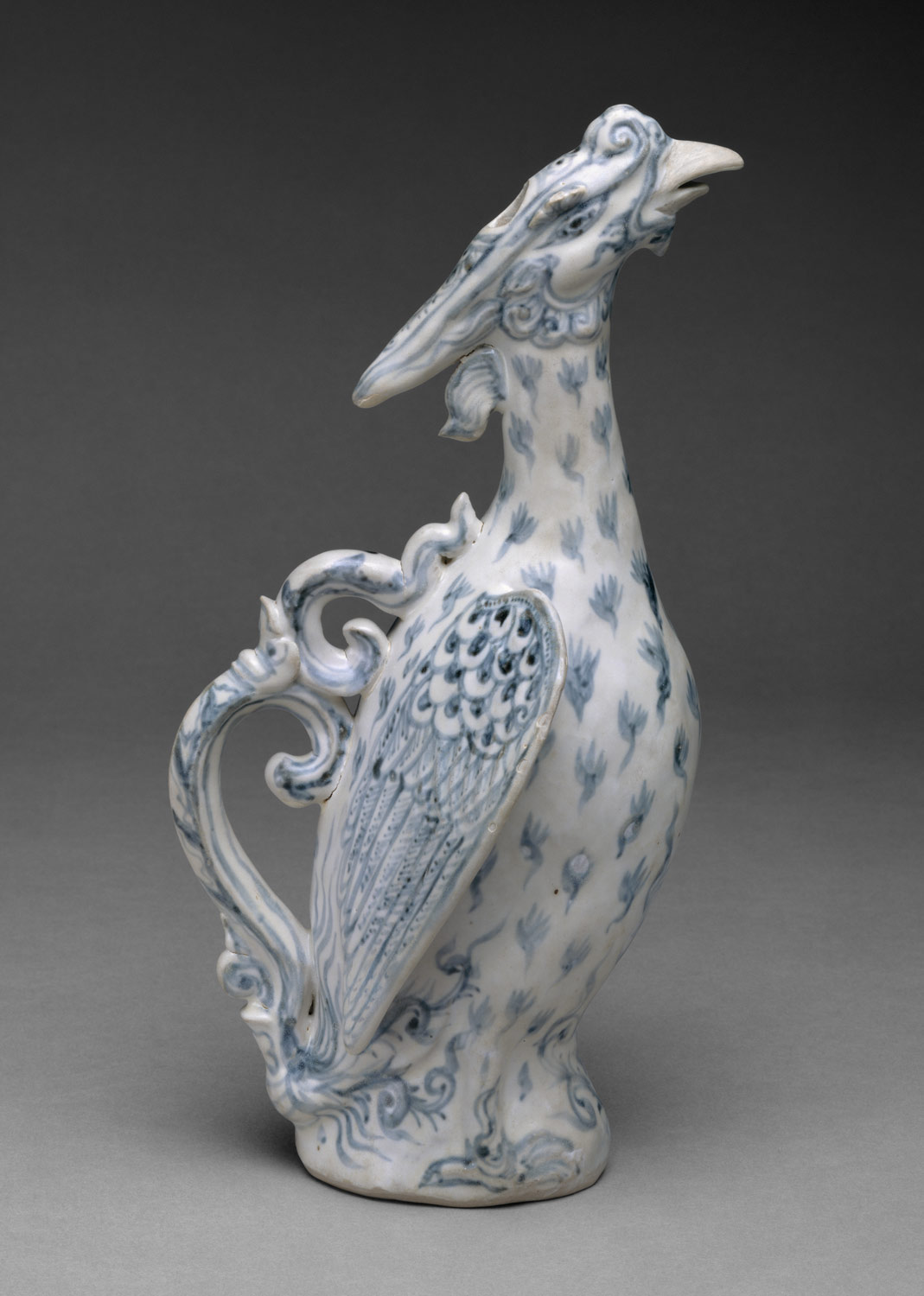 Ewer in the form of a phoenix