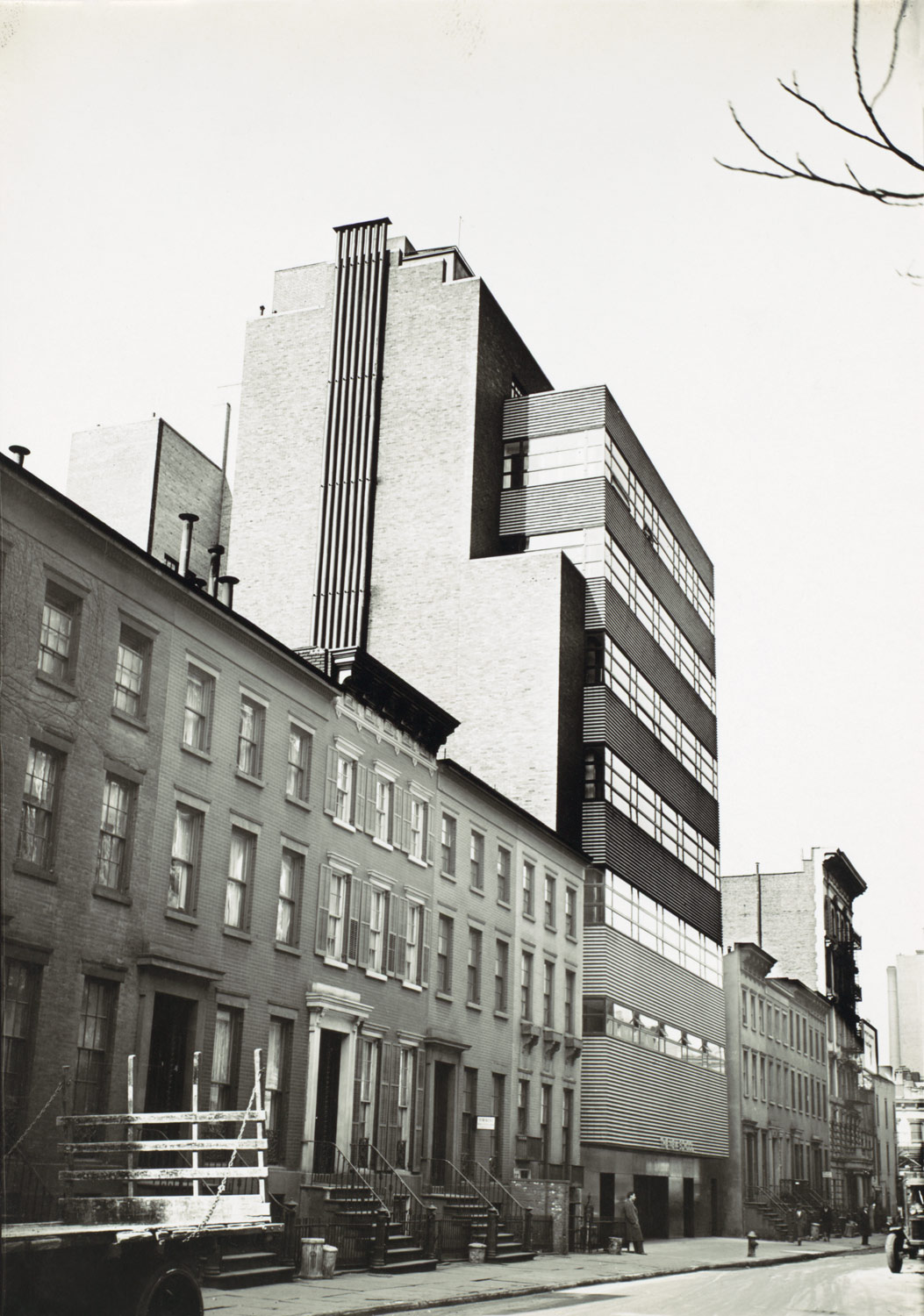 The New School for Social Research Walker Evans CABALLERO Fotografia The New School for Social Research
