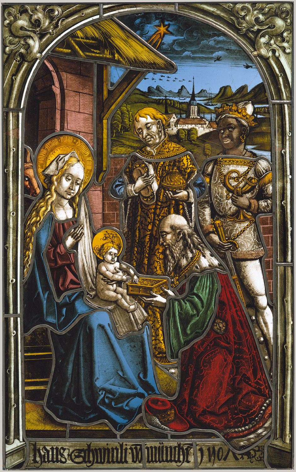 Adoration Of The Magi Circle Of Peter Hemmel Von Andlau - 