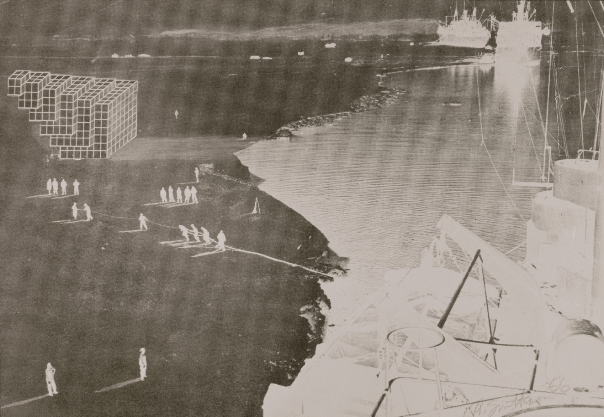 proposal for a monument at antarctica robert smithson 2001 292 robert smithson works