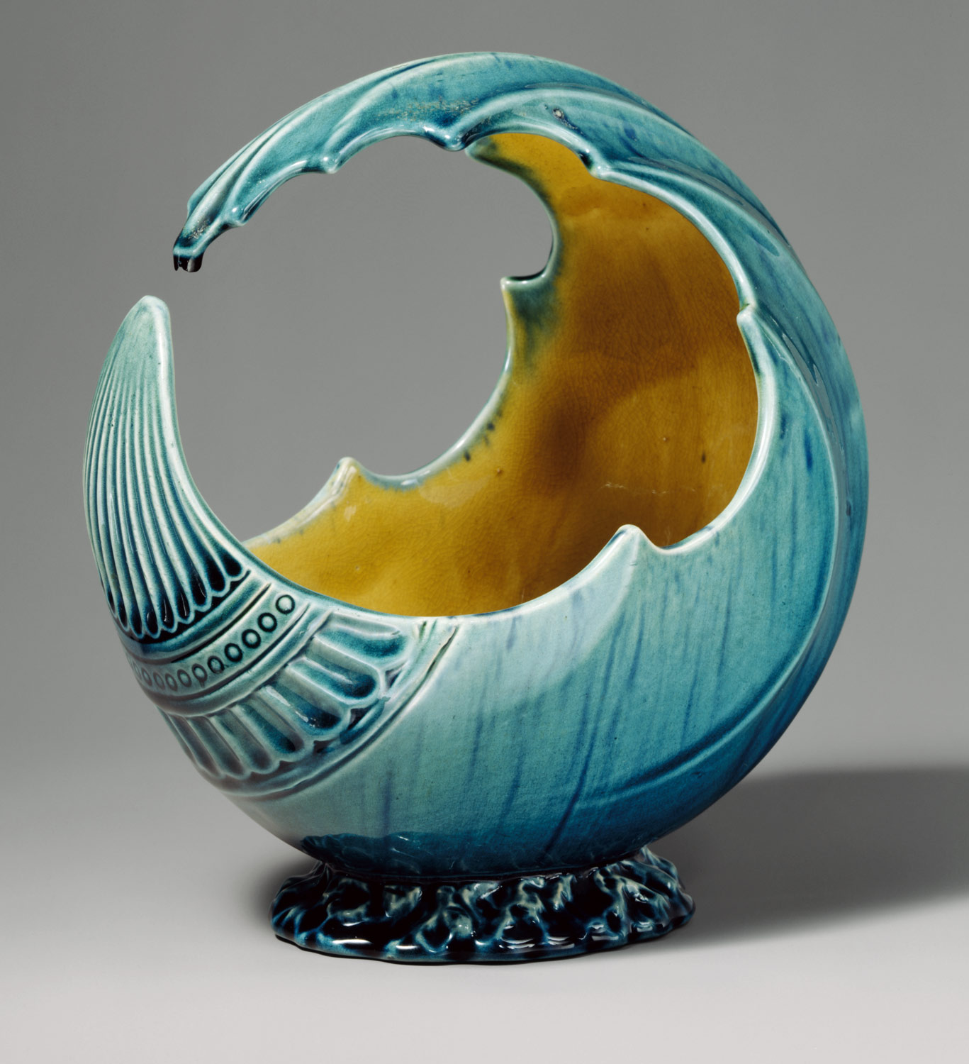 Wave Bowl Attributed To Christopher Dresser 2001 549 Work Of